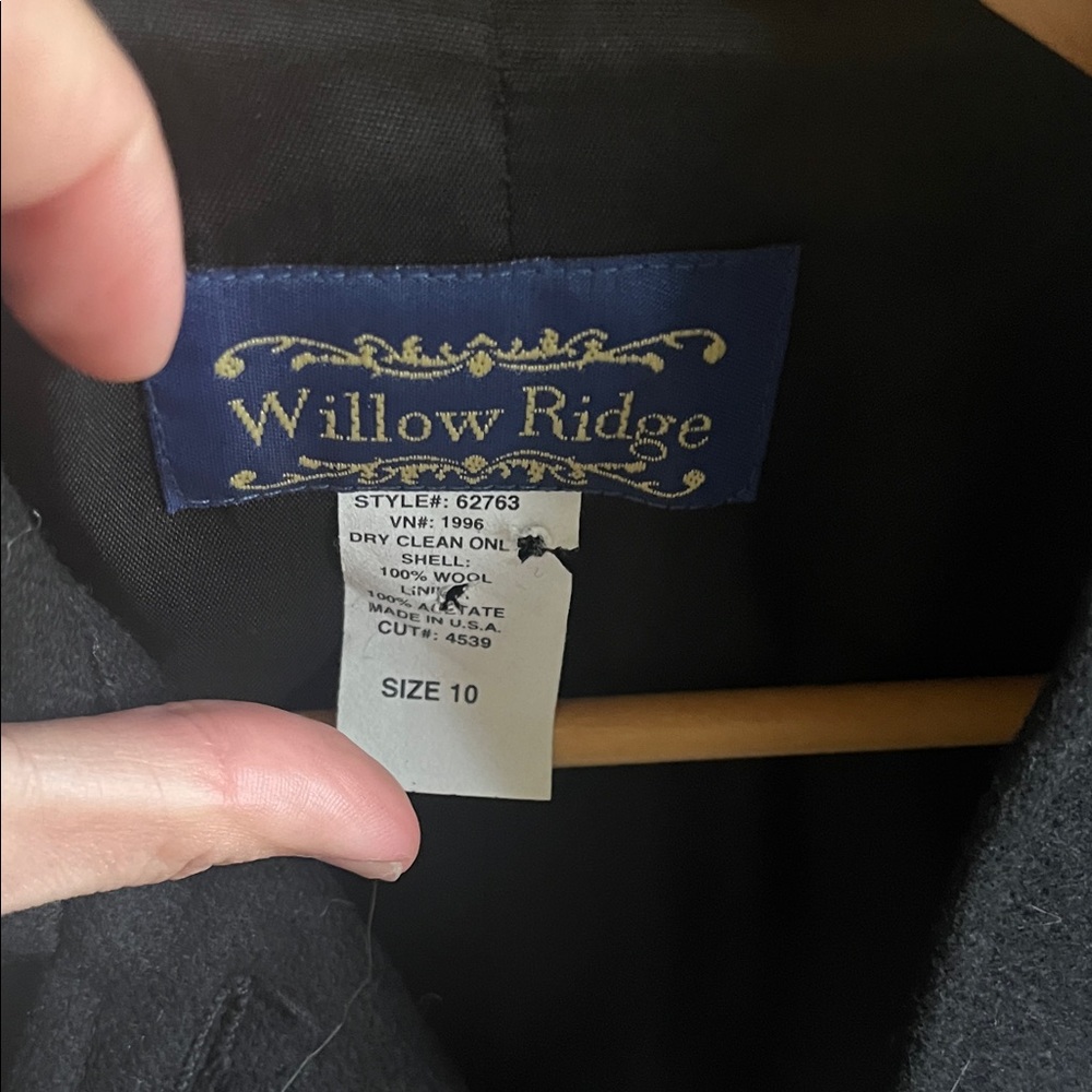 Willow Ridge Wool Jacket - Picture 2 of 3